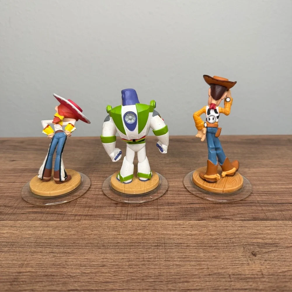 Disney Infinity Toy Story Pixar Figures Lot (3pc) Collectible Video Games